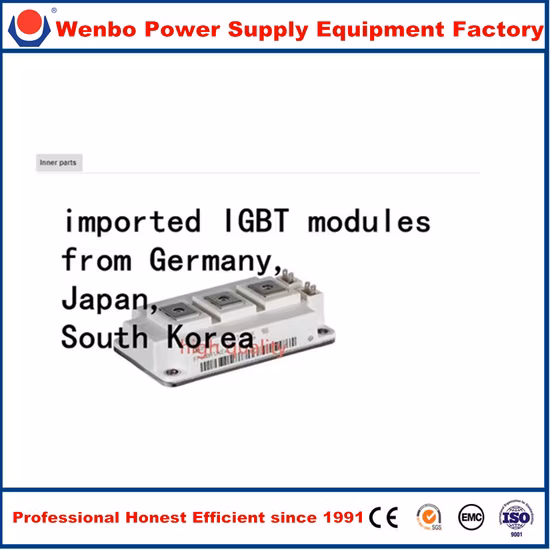 Redresseur IGBT haute fréquence 12V 300A avec refroidissement par air